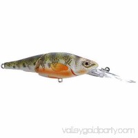 LiveTarget Lures Koppers Live Target Yellow Perch Deep Dive Jointed Crankbait, 2-7/8"   552326838
